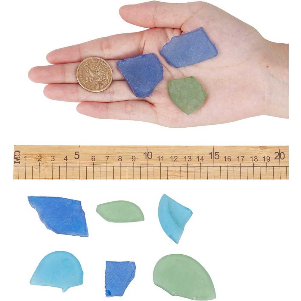 Verre de mer bleu Cobalt Aqua  - Art Craft Kit avis et prix