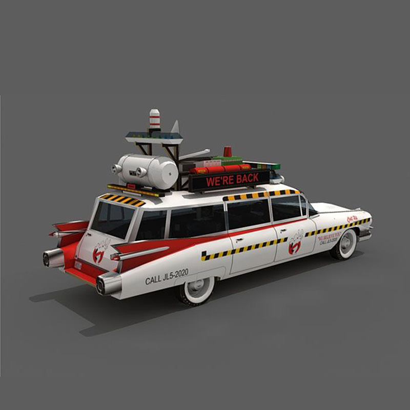 Ghostbusters voiture Ecto-1A 1 - Art Craft Cardboard avis et prix