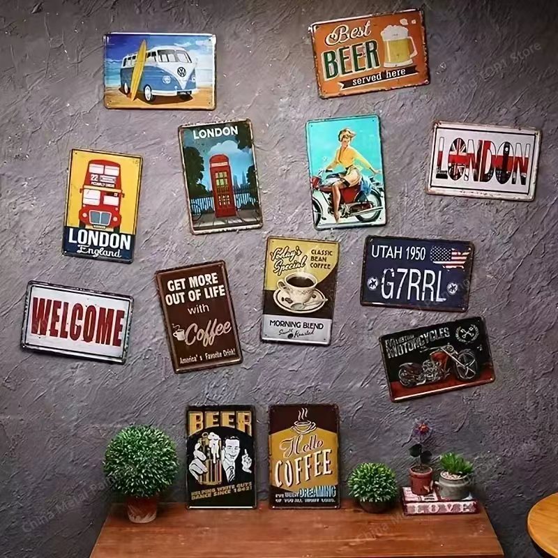 Plaque décorative murale en mé - Art Craft Bar avis et prix